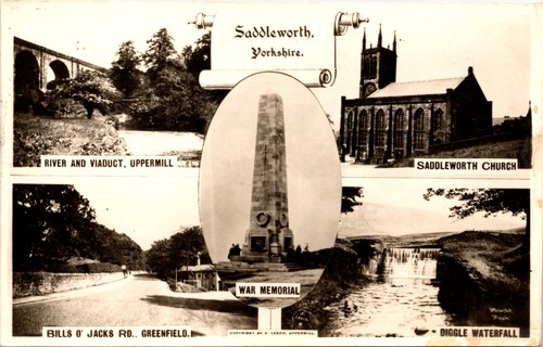 Saddleworth church view - saddleworth,
