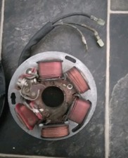 VESPA PX GENUINE PIAGGIO STATOR PLATE POINTS &CONDENSER 990721 IN USED CONDITION