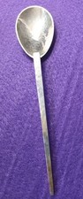 Silver 1924 Roman Christening Spoon,Arts And Crafts By A E Jones. 6.1/8 Inches