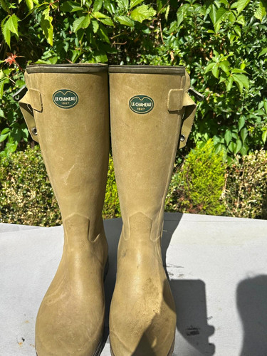 Chameau green wellington - le,
