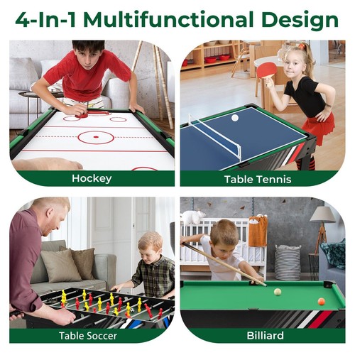 Multi game table set - 4,