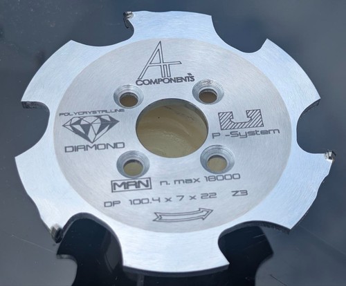 Pcd blade for zeta lamello - pcd, p2
