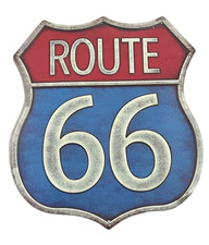 Route 66 Shield 13" x 11"