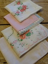 Vintage retro hankies - 4,
