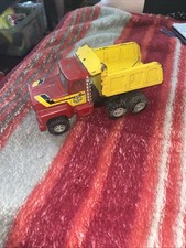 Vintage Nylint Sand And Gravel Metal/plastic Truck Red/yellow