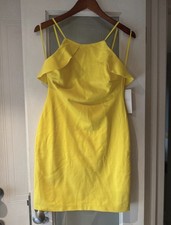 Zara lovely yellow dress with