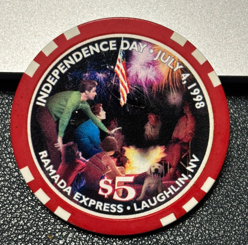 Ramada express casino chip - $5,
