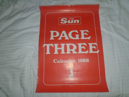 1988 sun page calendar - 1988,