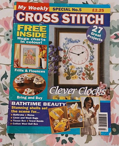 Weekly cross stitch - weekly,