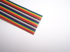 26 way Clear Laminated Flat Coloured IDC Ribbon Cable
