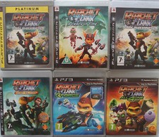 PS3 Ratchet & Clank Game for Kids and Children Buy 1 Or Bundle Up PlayStation 3 
