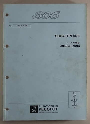 Workshop manual peugeot - manual, 806