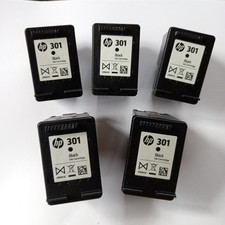 JOB LOT OF FIVE EMPTY HP 301