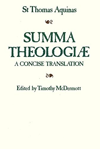 Summa theologiae saint - theologiae, by