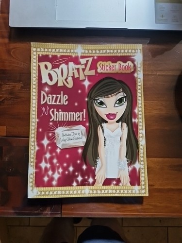 Bratz dazzle shimmer sticker - bratz,