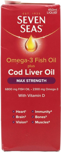 Seven seas cod - seas, oil