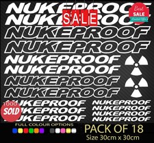 NUKEPROOF Vinyl Decal Stickers
