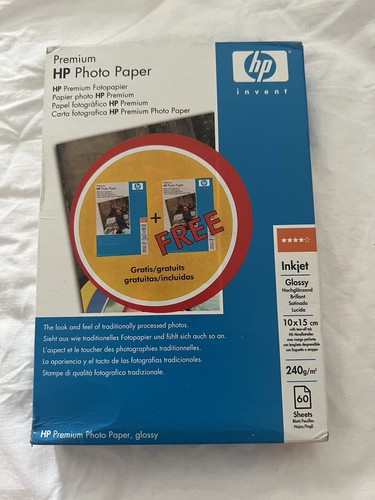 Photo paper 10x15cm 6x4 - hp,