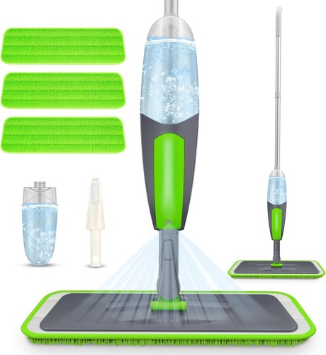 Effortless spray mop with - spray,