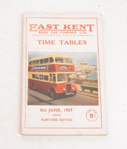 Bus coach timetable east - east, kent