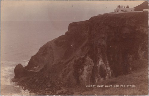 Whitby east cliff fog syren - whitby,