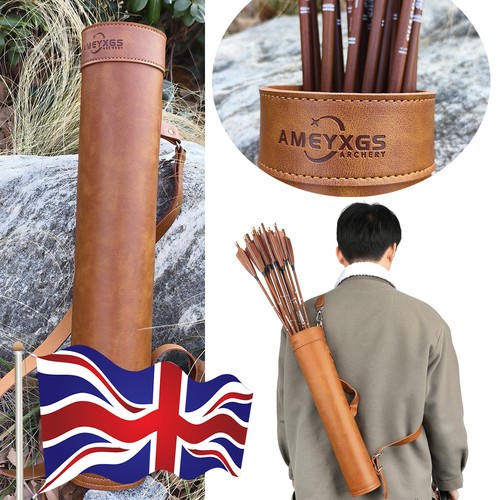 Archery arrow quiver - arrow,