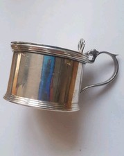 Vintage Sterling Silver Mustard Pot R5M