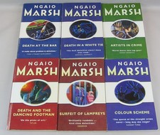 Ngaio Marsh Book Bundle x 6 Vintage Paperback Whodunnit Crime Detective