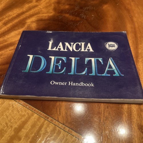 Lancia delta instruction - lancia,