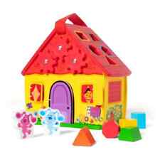 Melissa & Doug Multicolor Blues Clues & You! Take-Along House Wooden 8 Pieces