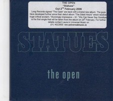 (DW708) The Open, Statues, 5 track sampler - 2006 DJ CD