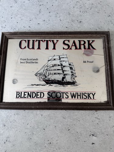 Vintage framed cutty sark - framed,