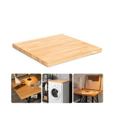 24"x25" Butcher Block Counter Top, DIY Beech Countertop, 1.5'' Thick Waterpro...