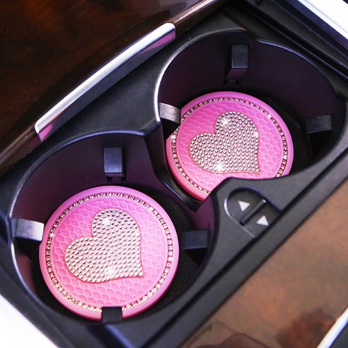 2pcs diamond heart shaped - 2pcs,