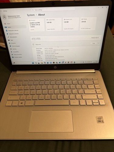 Laptop c39c18sa intel - hp, intel(r)