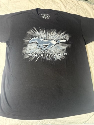 Ford mustang shirt black - ford, xl
