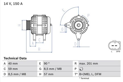 New alternator for seat - alternator, vw