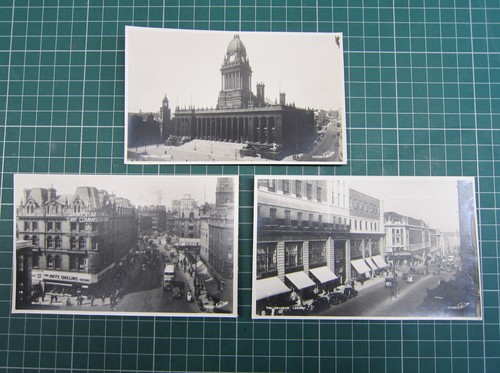 Postcard leeds town hall - 3, x