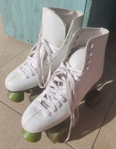 White quad roller skates - , 6.5