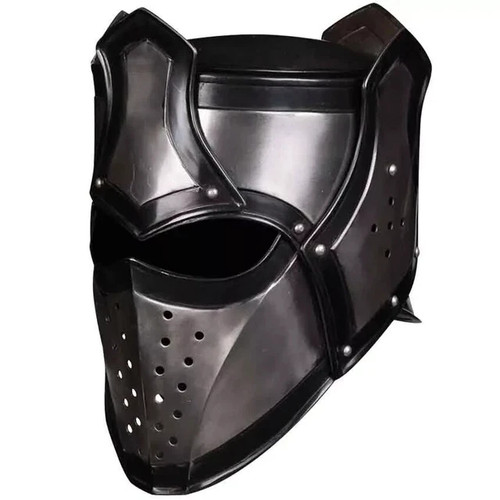 Battle ready barbuta helmet - barbuta,