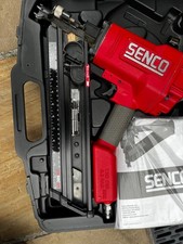Senco first fix air nail gun SN90CXP model, very good condition, with carry case
