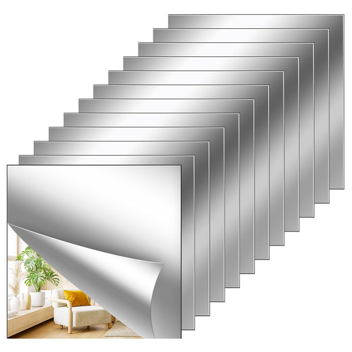 12pack acrylic flexible mirror - 12pack,