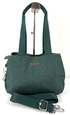 Kipling 'Eloisa' Medium Multiway Bag - Glitter Green - Excellent Condition