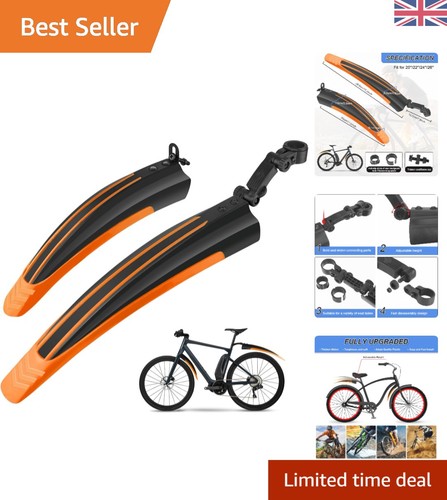 Portable bicycle mudguard set - mudguard,