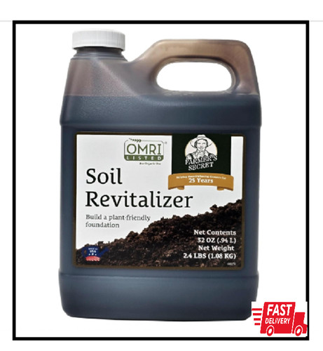Organic soil revitalizer 32oz - soil,
