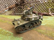 1/35 Built US M3 Stuart Light Tank