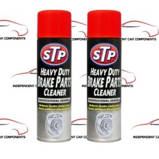 2 x STP Brake Parts Cleaner 500ml Disc Brake & Clutch Spray Cleaner (CLO72500EN)