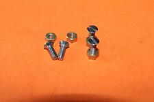TRIUMPH NACELLE FLASH 4  CHROME FIXING SCREW AND NUTS 97-0691 97-0688 UK MADE