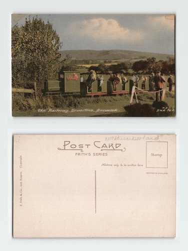 Postcard the railway - postcard,