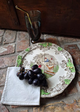 Two Vintage Copeland Spode Byron Series No.1 Plates - Set of 2 - 1930s